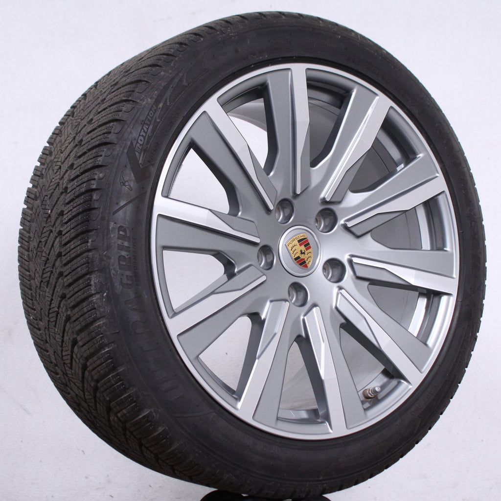 20 Zoll original Porsche Taycan Turbo Tequipment Alufelgen Winterreifen (9cdf0)