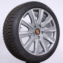 Laden Sie das Bild in den Galerie-Viewer, 20 Zoll original Porsche Taycan Turbo Tequipment Alufelgen Winterreifen (cf700)