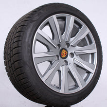 Laden Sie das Bild in den Galerie-Viewer, 20 Zoll original Porsche Taycan Turbo Tequipment Alufelgen Winterreifen (cf700)