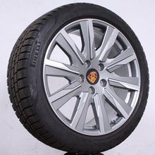 Laden Sie das Bild in den Galerie-Viewer, 20 Zoll original Porsche Taycan Turbo Tequipment Alufelgen Winterreifen (cf700)