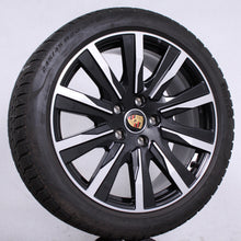 Laden Sie das Bild in den Galerie-Viewer, 20 Zoll original Porsche Taycan Turbo Tequipment Alufelgen Winterreifen (d01c3)