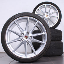 Laden Sie das Bild in den Galerie-Viewer, 20 21 Zoll Original Porsche 911 992 Carrera GTS Alufelgen Winterreifen (68bfc)