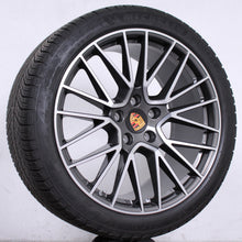 Laden Sie das Bild in den Galerie-Viewer, 21 Zoll Original Porsche Cayenne E3 9Y0 Winterräder Spyder Felgen Winterreifen (932e7)