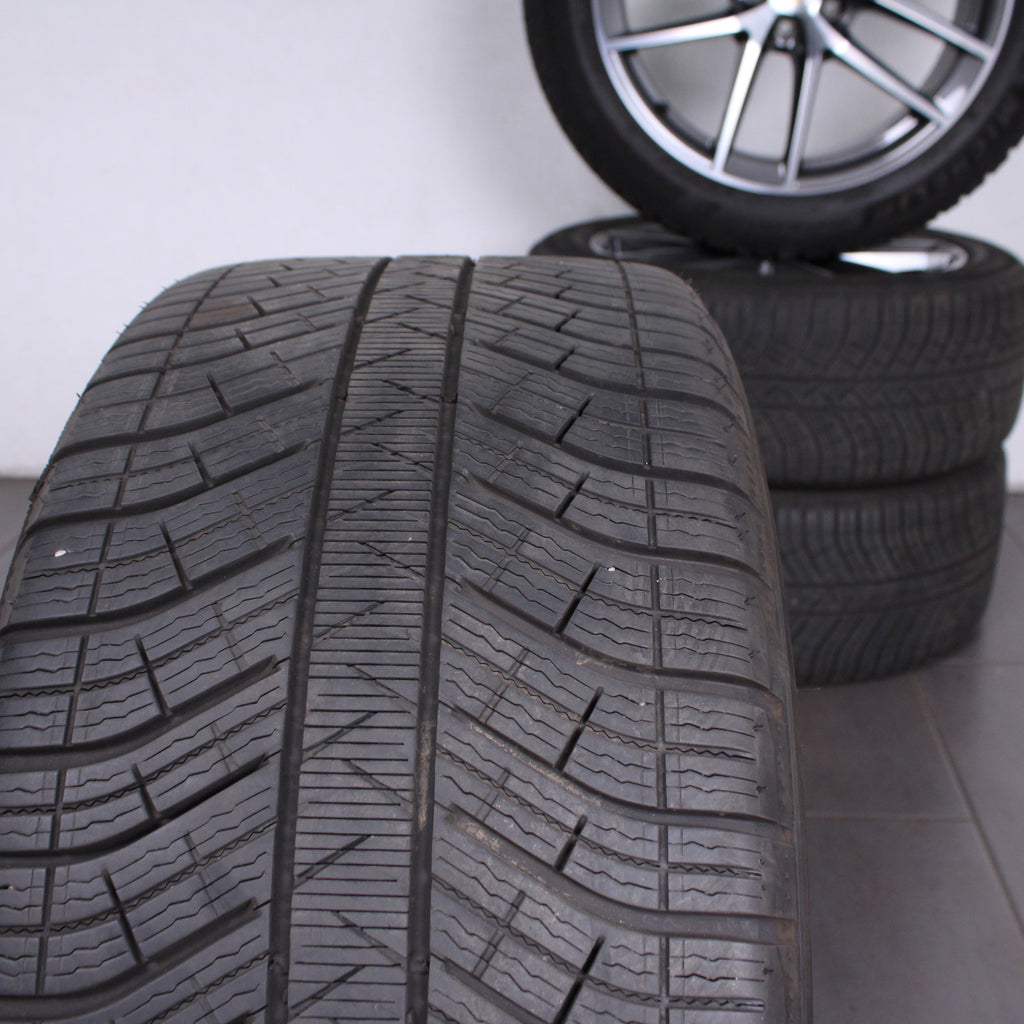 20 Zoll original Porsche Macan II III Turbo GTS Felgen Winterreifen (873b9)
