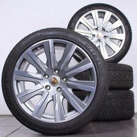 Original Porsche Taycan Turbo Tequipment 20 Zoll Alufelgen Winterreifen (3d937)