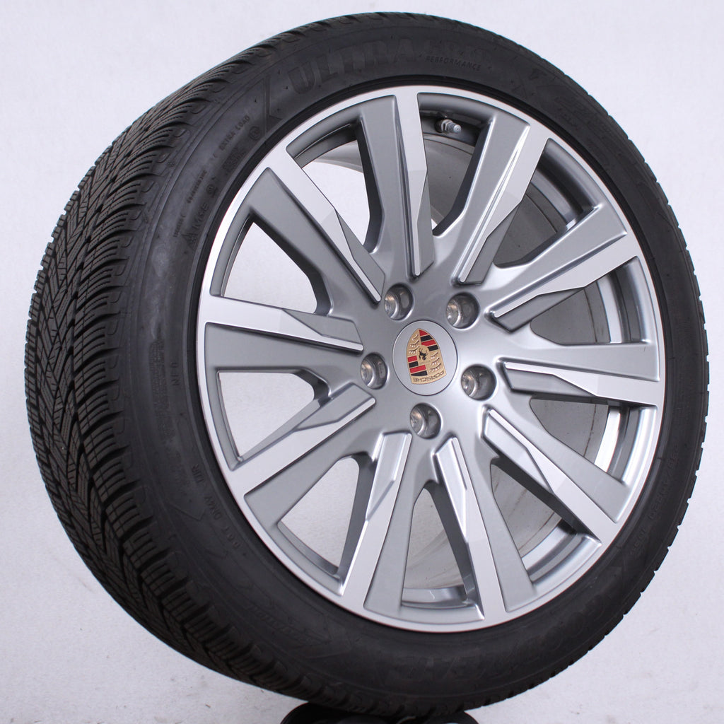 Original Porsche Taycan Turbo Tequipment 20 Zoll Alufelgen Winterreifen (3d937)