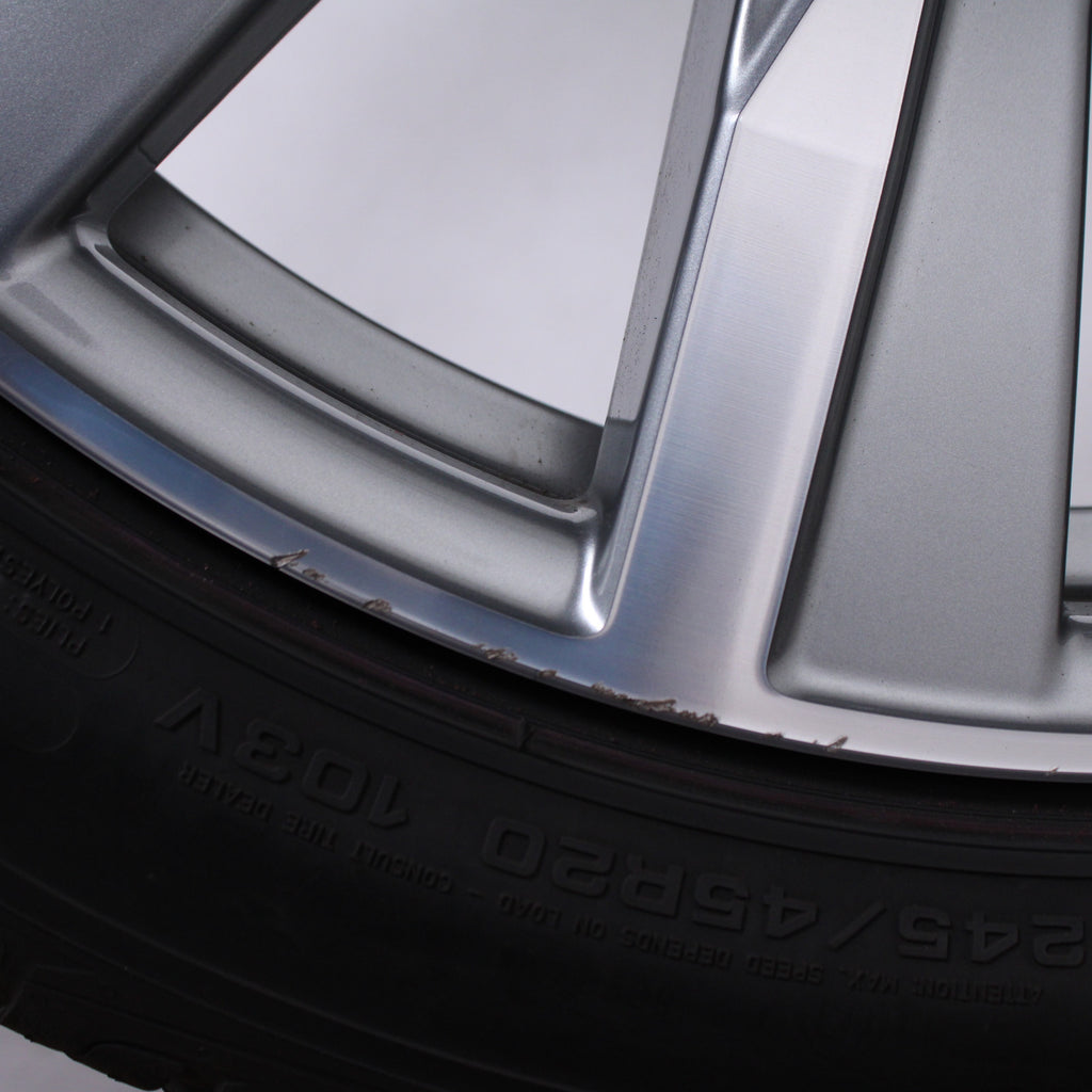 Original Porsche Taycan Turbo Tequipment 20 Zoll Alufelgen Winterreifen (3d937)