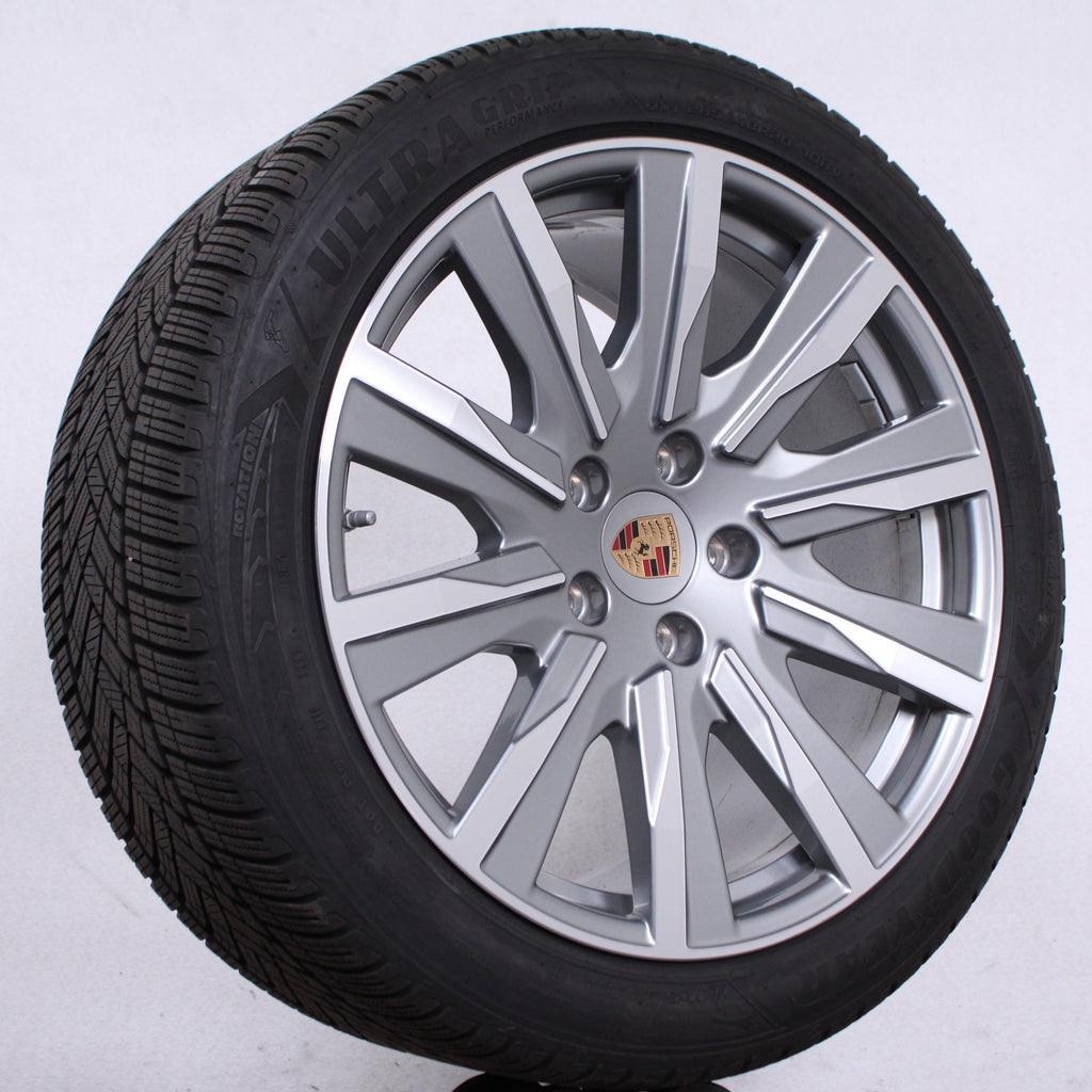 Original Porsche Taycan Turbo Tequipment 20 Zoll Alufelgen Winterreifen (3d937)