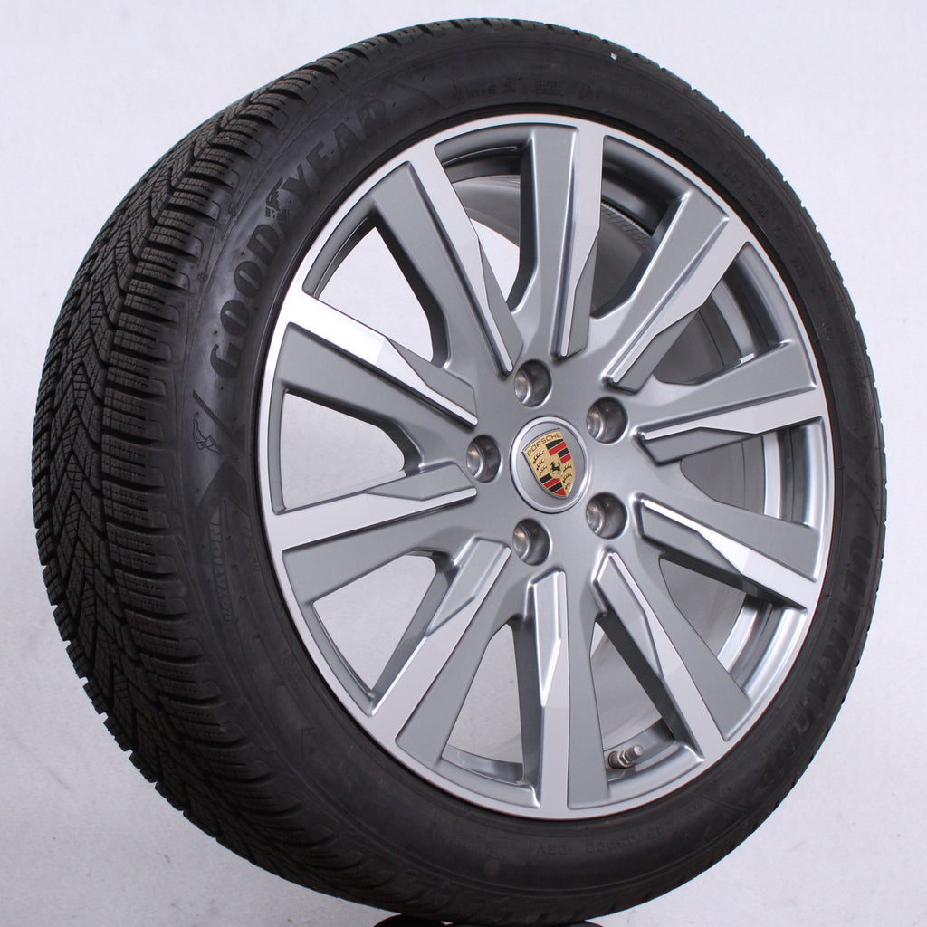 Original Porsche Taycan Turbo Tequipment 20 Zoll Alufelgen Winterreifen (2e735)