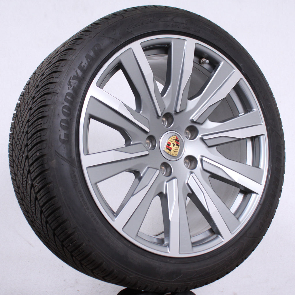 Original Porsche Taycan Turbo Tequipment 20 Zoll Alufelgen Winterreifen (2e735)