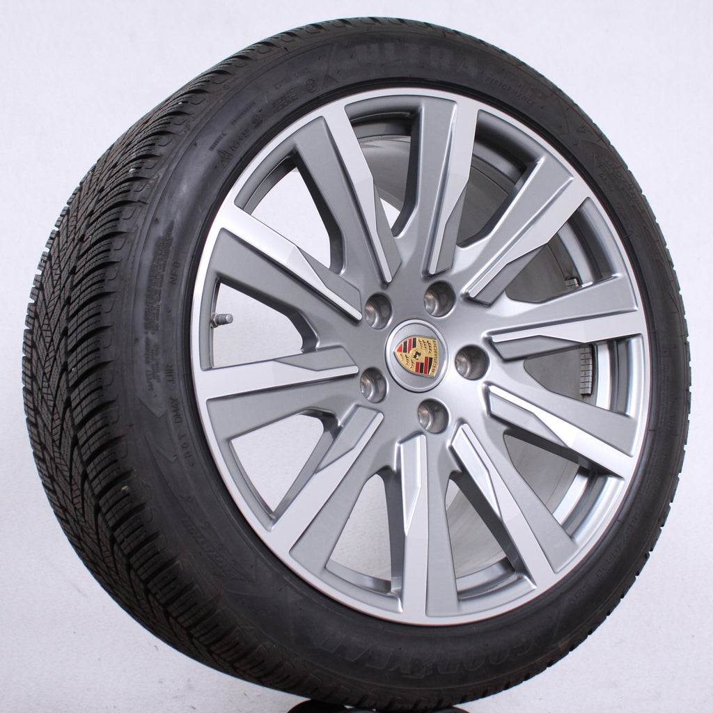 Original Porsche Taycan Turbo Tequipment 20 Zoll Alufelgen Winterreifen (2e735)