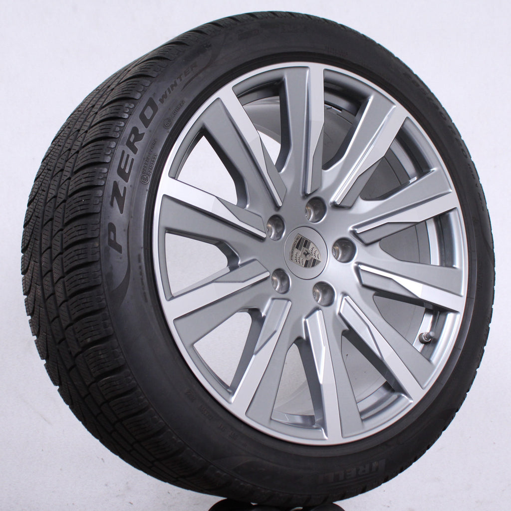 Original Porsche Taycan Turbo Tequipment 20 Zoll Alufelgen Winterreifen (deda9)