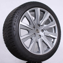 Laden Sie das Bild in den Galerie-Viewer, Original Porsche Taycan Turbo Tequipment 20 Zoll Alufelgen Winterreifen (deda9)
