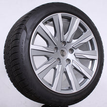 Laden Sie das Bild in den Galerie-Viewer, Original Porsche Taycan Turbo Tequipment 20 Zoll Alufelgen Winterreifen (deda9)