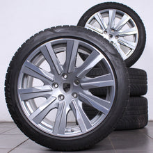 Laden Sie das Bild in den Galerie-Viewer, Original Porsche Taycan Turbo Tequipment 20 Zoll Alufelgen Winterreifen (deda9)