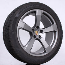 Laden Sie das Bild in den Galerie-Viewer, 20 Zoll original Porsche Macan II III Turbo GTS Alufelgen Winterreifen (a814c)