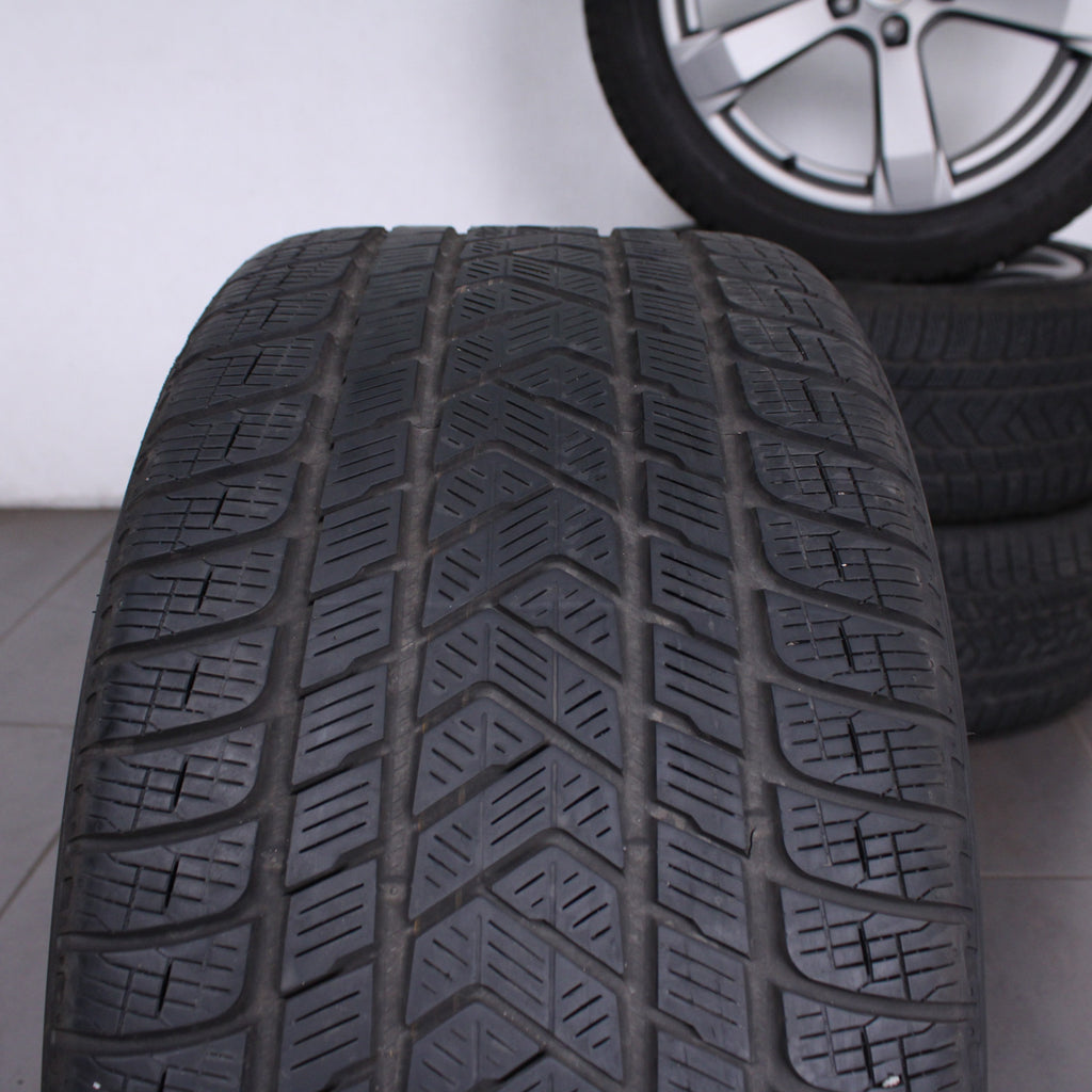 20 Zoll original Porsche Macan II III Turbo GTS Alufelgen Winterreifen (a814c)