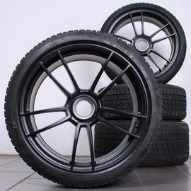 20 21 Zoll Original Porsche 911 992 Carerra GTS Zentralverschluss Alufelgen Winterreifen (ba55c)