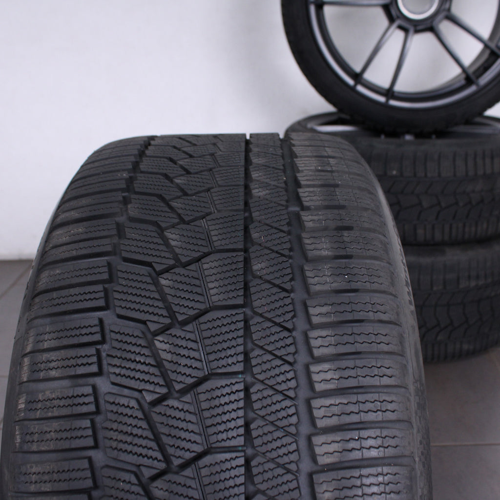 20 21 Zoll Original Porsche 911 992 Carerra GTS Zentralverschluss Alufelgen Winterreifen (ba55c)