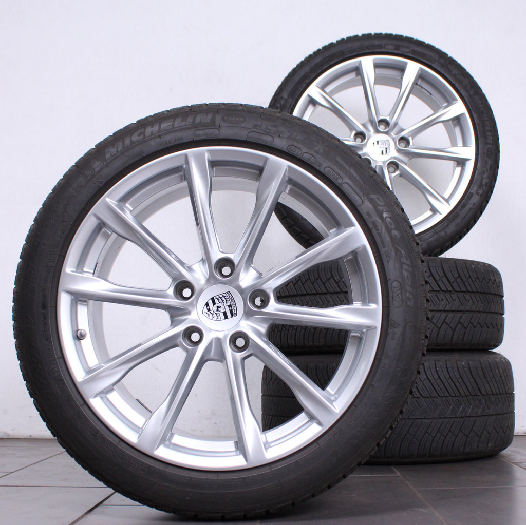 19 Zoll Original Porsche Boxster 982 Cayman 718 Alufelgen Winterreifen (75be8)