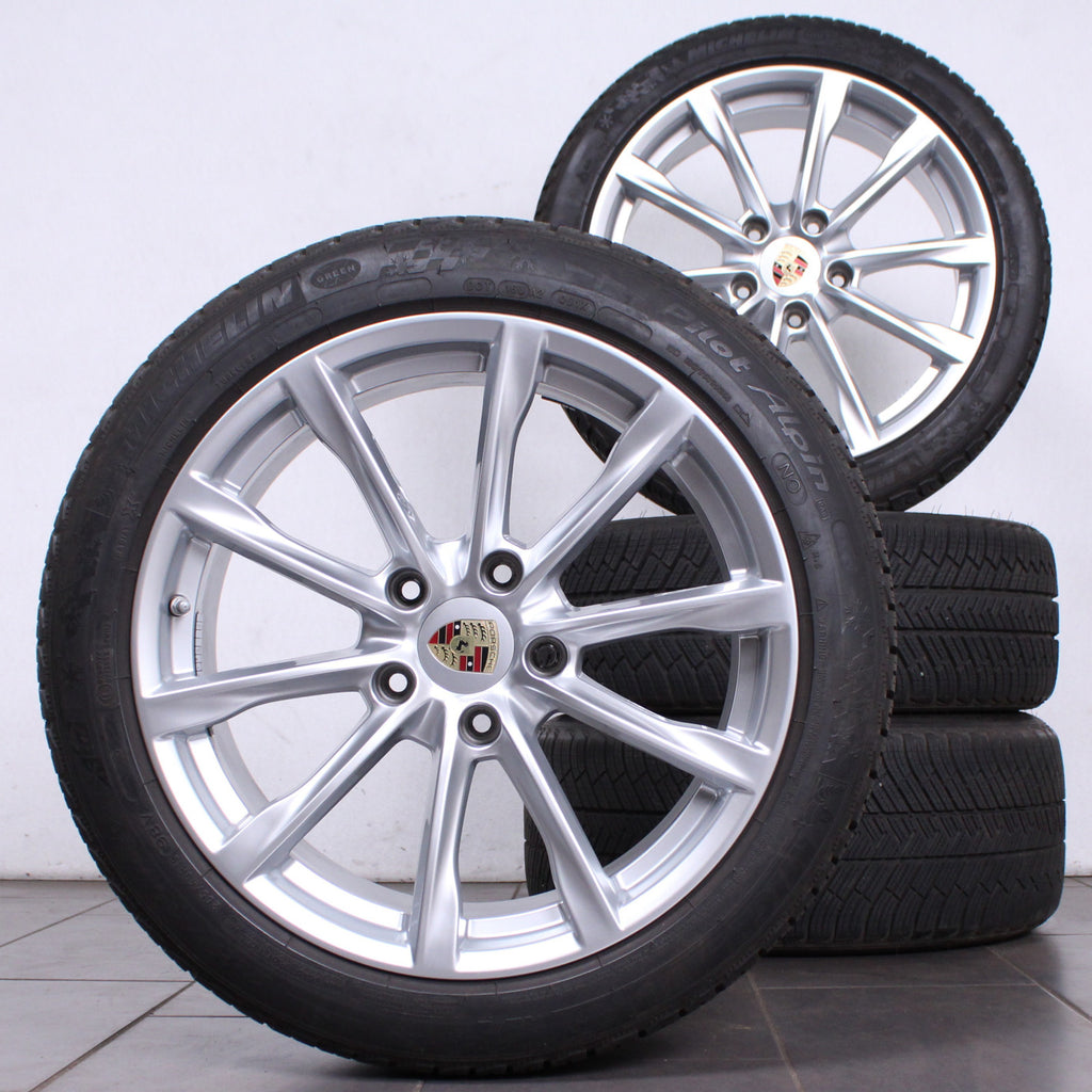 19 Zoll Original Porsche Boxster 982 Cayman 718 Alufelgen Winterreifen (67f9d)