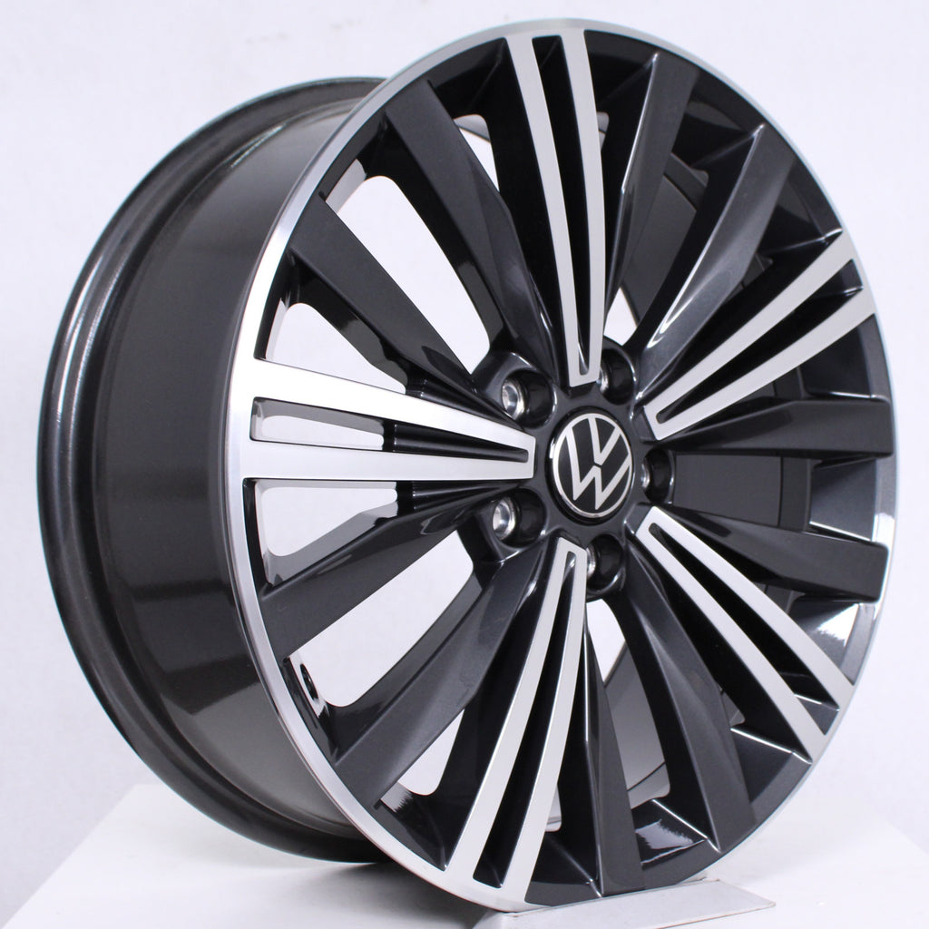 18 Zoll original VW Tiguan II Allspace 5NA 5NN601025AE Nizza Alufelgen (f7f20)