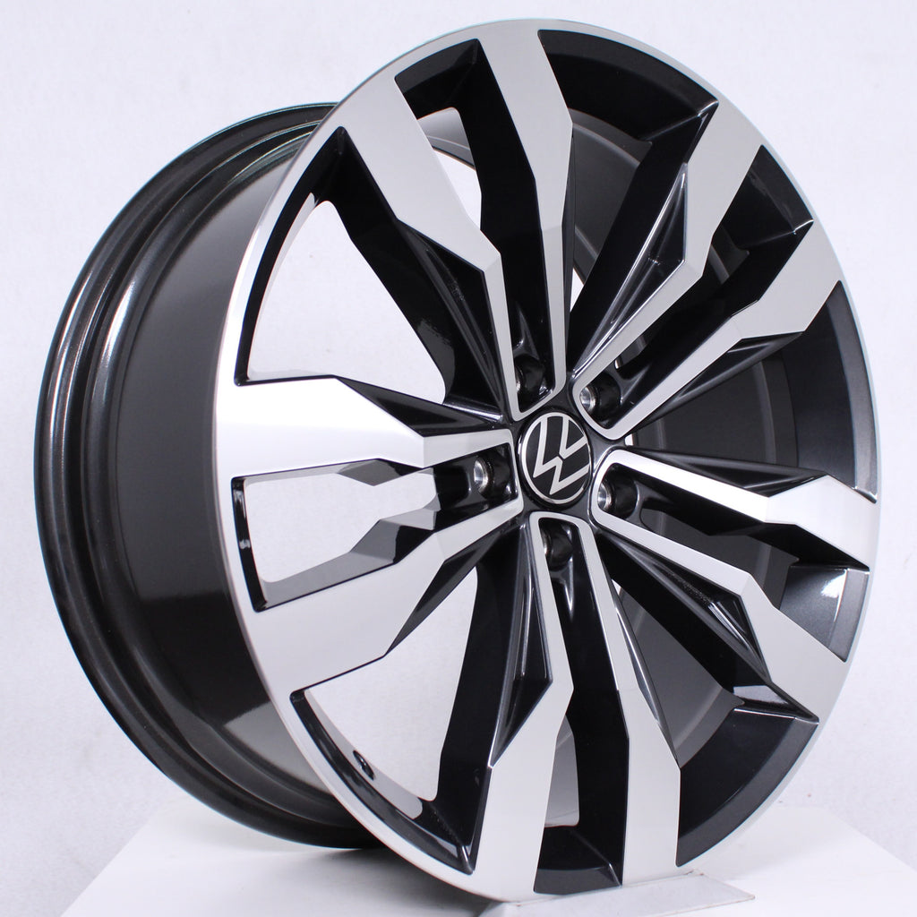 20 Zoll original VW Tiguan II Allspace 5NA Tiguan III Misano Alufelgen (90e36)