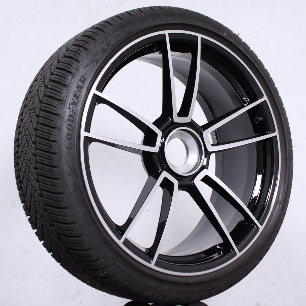 20 21 Zoll original Porsche 911 992 Turbo S Alufelgen Winterreifen (a7b29)
