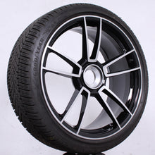 Laden Sie das Bild in den Galerie-Viewer, 20 21 Zoll original Porsche 911 992 Turbo S Alufelgen Winterreifen (a7b29)