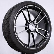 Laden Sie das Bild in den Galerie-Viewer, 20 21 Zoll original Porsche 911 992 Turbo S Alufelgen Winterreifen (a7b29)
