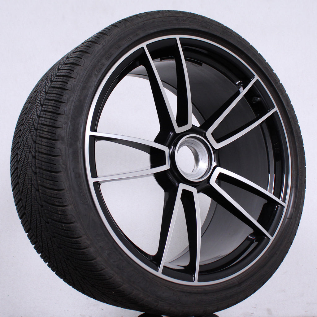 20 21 Zoll original Porsche 911 992 Turbo S Alufelgen Winterreifen (a7b29)