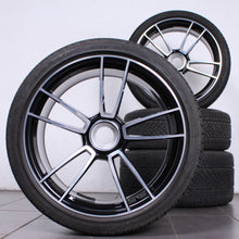 Laden Sie das Bild in den Galerie-Viewer, 20 21 Zoll original Porsche 911 992 Turbo S Alufelgen Winterreifen (a7b29)