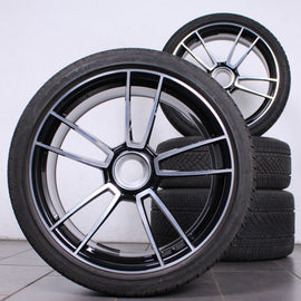 20 21 Zoll original Porsche 911 992 Turbo S Alufelgen Winterreifen (a7b29)