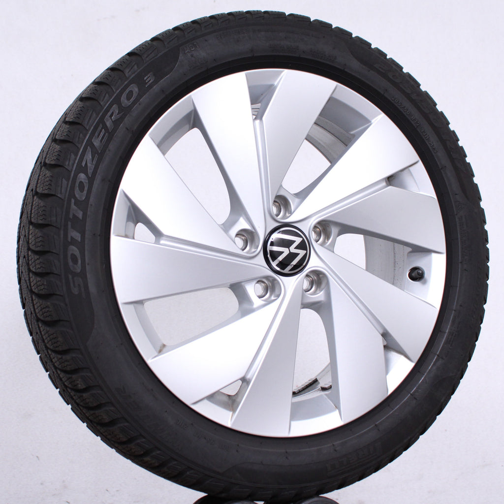 17 Zoll original VW Golf 8 VIII Belmont 5H0601025B Alufelgen Winterreifen (14245)