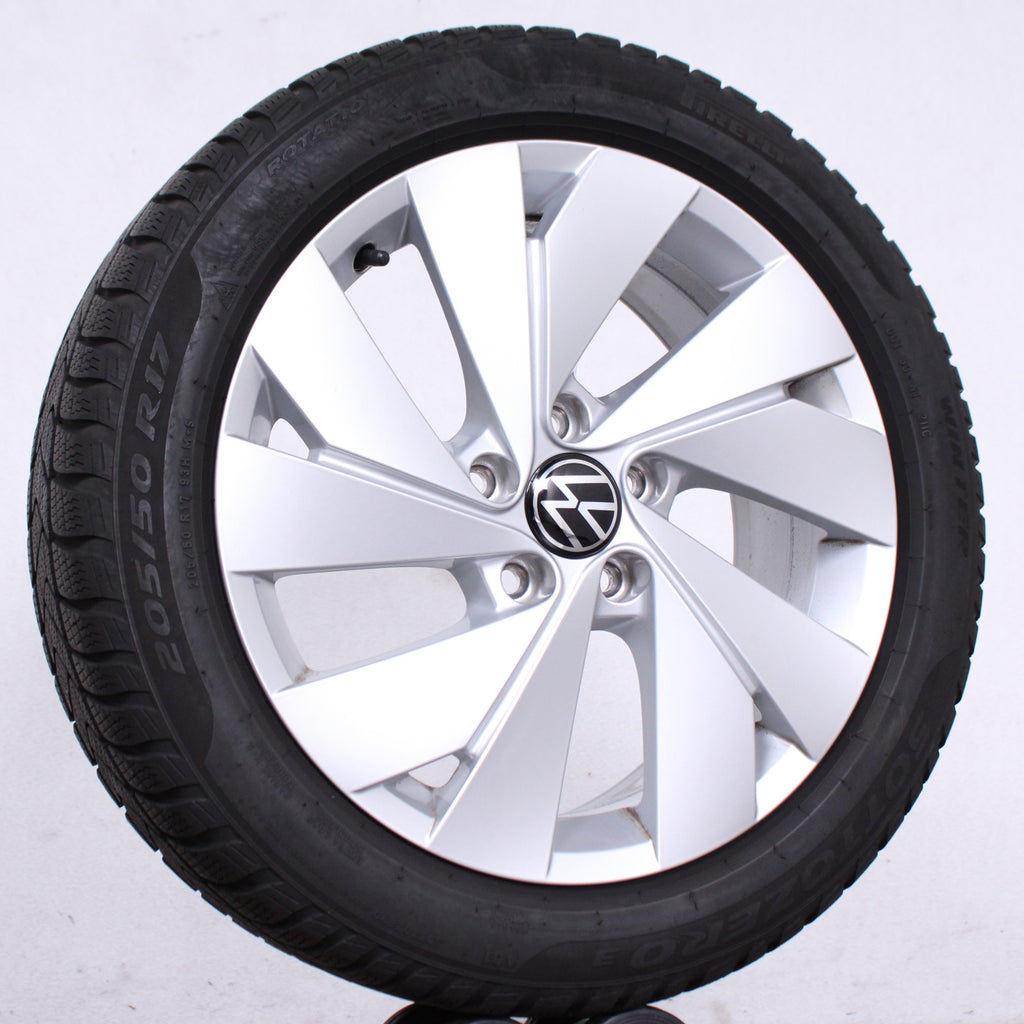 17 Zoll original VW Golf 8 VIII Belmont 5H0601025B Alufelgen Winterreifen (14245)
