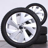 17 Zoll original VW Golf 8 VIII Belmont 5H0601025B Alufelgen Winterreifen (14245)