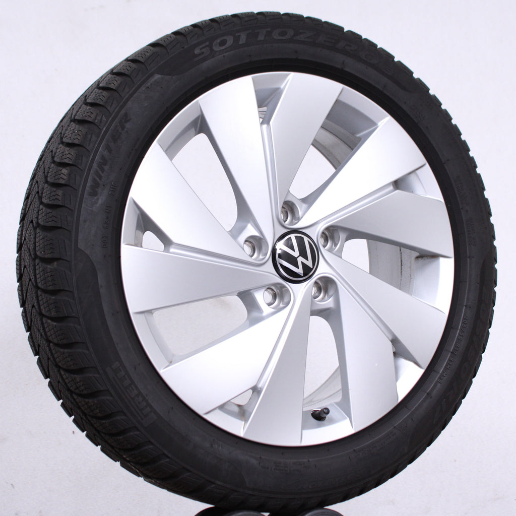 17 Zoll original VW Golf 8 VIII Belmont 5H0601025B Alufelgen Winterreifen (14245)