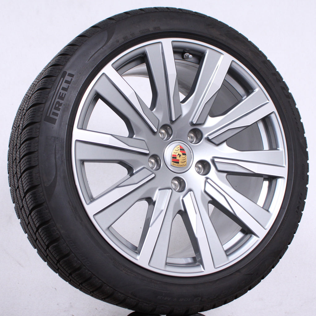 Original Porsche Taycan Turbo Tequipment 20 Zoll Alufelgen Winterreifen (015cd)