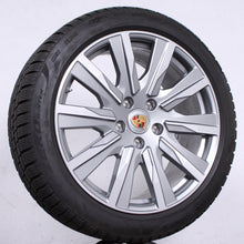Laden Sie das Bild in den Galerie-Viewer, Original Porsche Taycan Turbo Tequipment 20 Zoll Alufelgen Winterreifen (015cd)