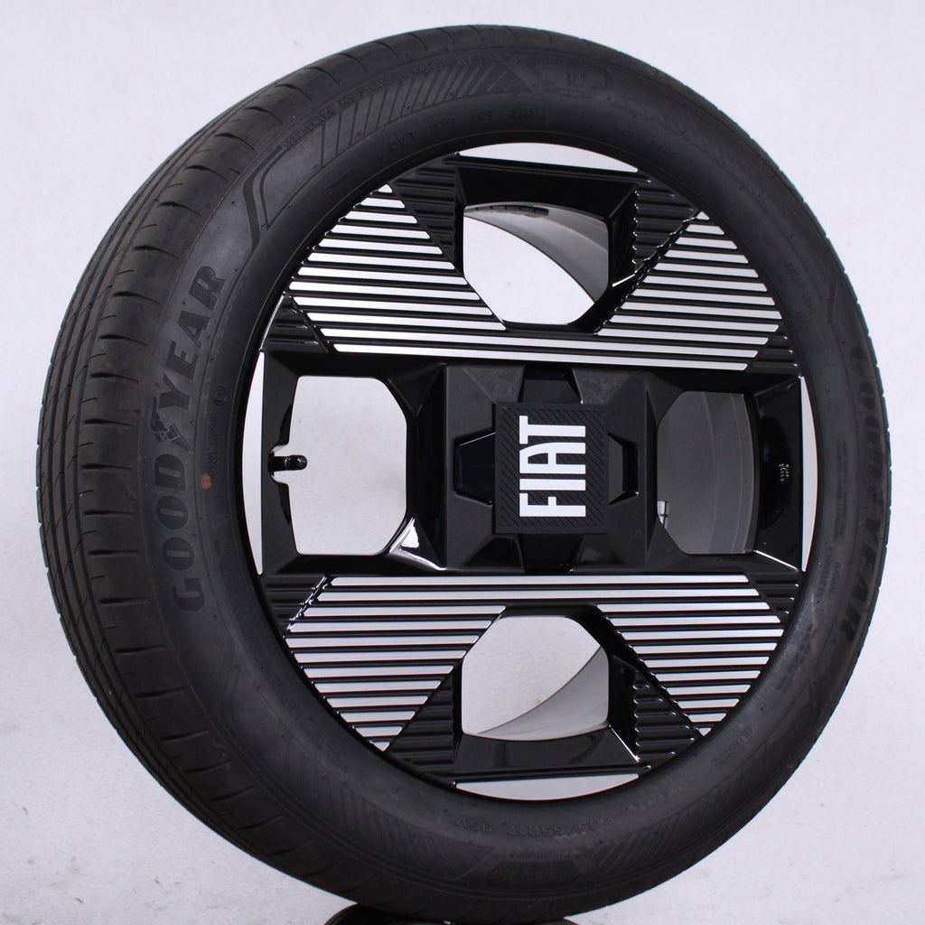 17 Zoll original Fiat Grande Panda 9860538680 Alufelgen Sommerreifen (3afd5)