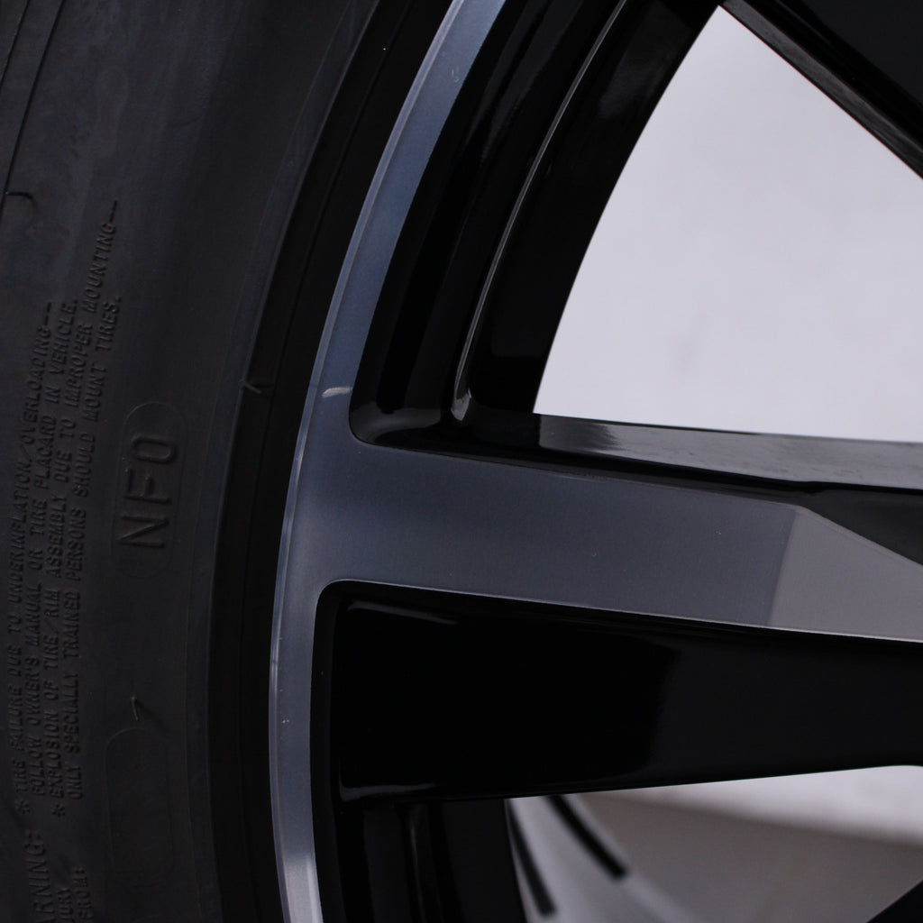 20 Zoll original Porsche Taycan Turbo Tequipment Alufelgen Winterreifen (098cd)