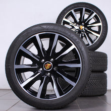 Laden Sie das Bild in den Galerie-Viewer, 20 Zoll original Porsche Taycan Turbo Tequipment Alufelgen Winterreifen (098cd)