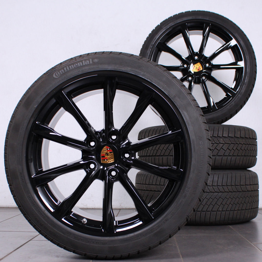 19 Zoll Original Porsche Boxster 982 Cayman 718 Alufelgen Winterreifen (bcad4)