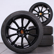 Laden Sie das Bild in den Galerie-Viewer, 19 Zoll Original Porsche Boxster 982 Cayman 718 Alufelgen Winterreifen (bcad4)