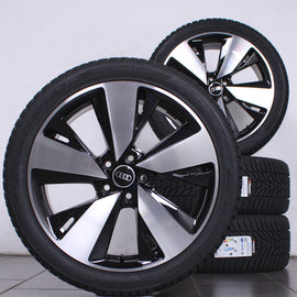 19 Zoll original Audi A5 S5 B10 FU 8B3601025AR Alufelgen Winterreifen (04ad7)