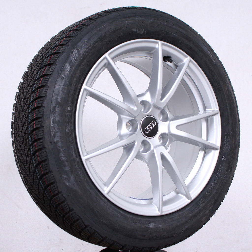 17 Zoll original Audi A5 B10 FU 8B3601025A Alufelgen Winterreifen (726c7)