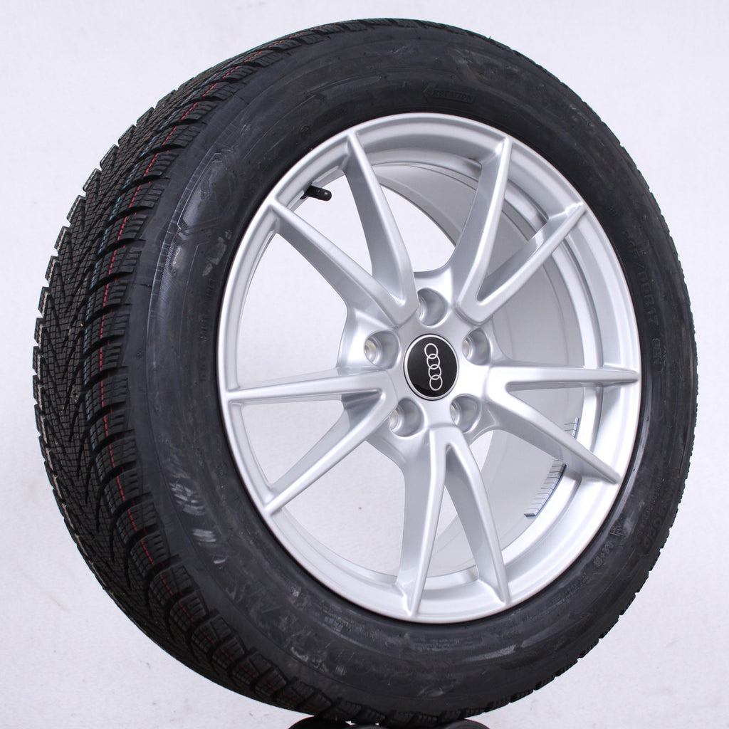 17 Zoll original Audi A5 B10 FU 8B3601025A Alufelgen Winterreifen (726c7)