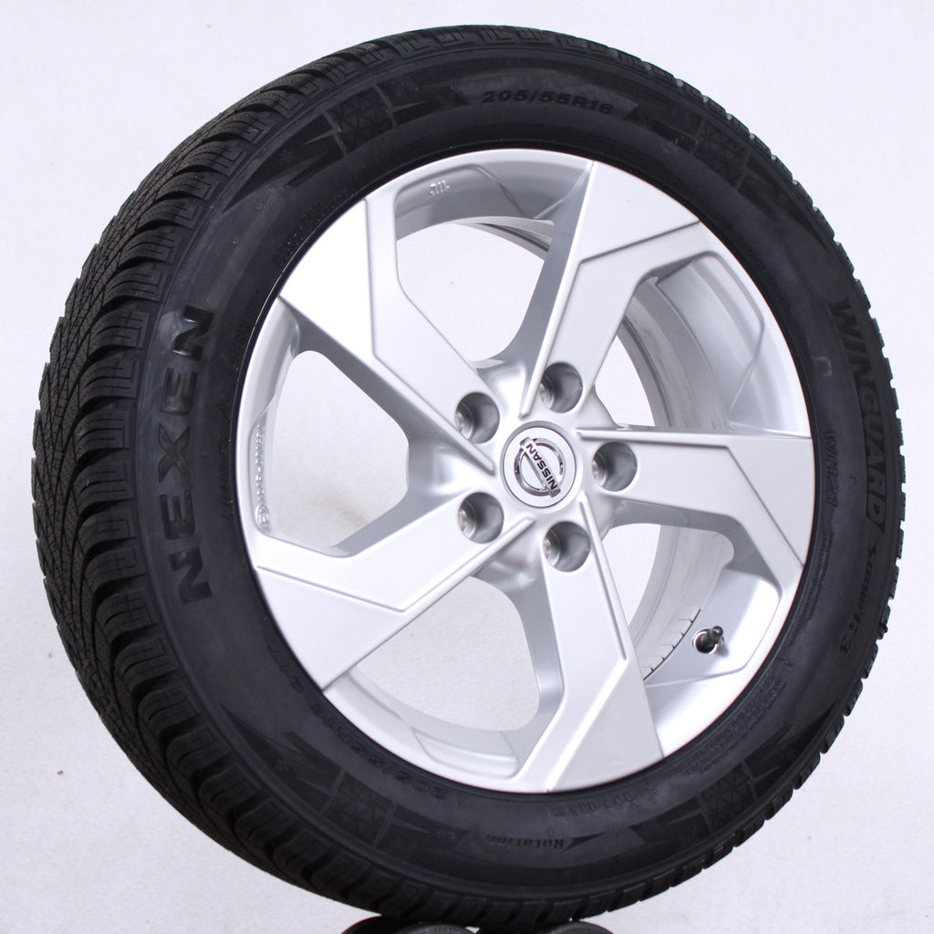 16 Zoll original Nissan Leaf II 124R-001684 Alufelgen  Winterreifen (7e366)