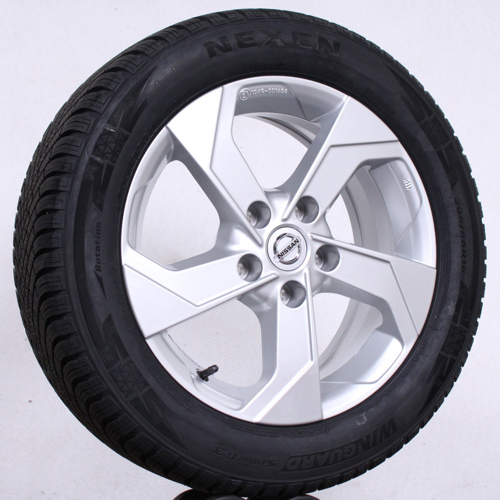 16 Zoll original Nissan Leaf II 124R-001684 Alufelgen  Winterreifen (7e366)