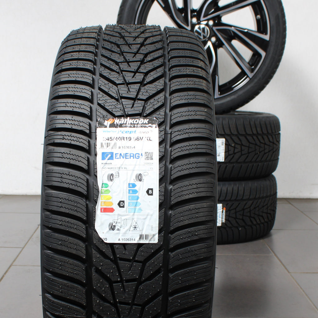 19 Zoll original VW Arteon 3H Passat 3G 3G8601025AA Alufelgen Winterreifen (96a26)